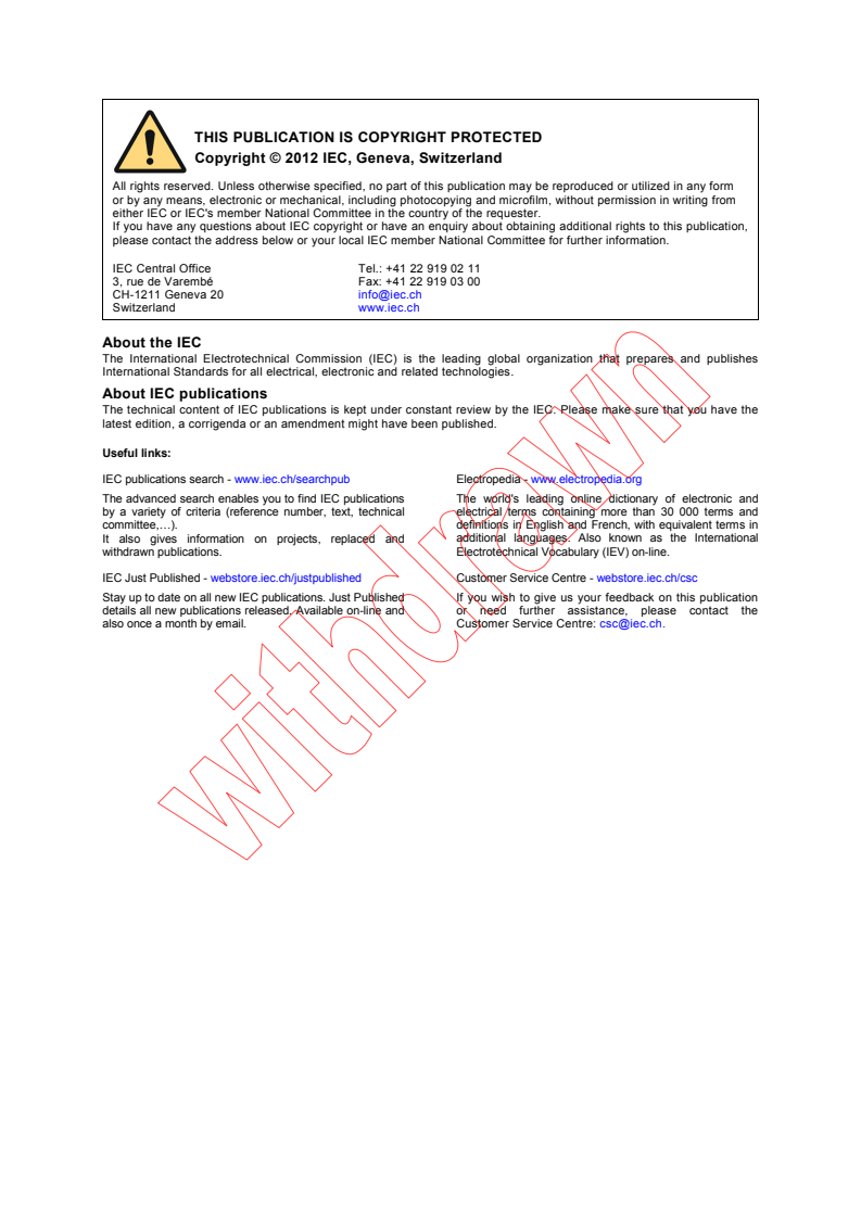 IEC 60728-13-1:2012 IEC 60728-13-1:2012 - Cable networks for television signals, sound signals and interactive services - Part 13-1: Bandwidth expansion for broadcast signal over FTTH system
Released:5/9/2012 - Page 2 preview