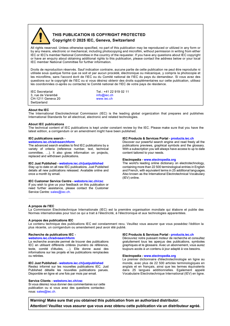 IEC 60730-2-13:2025 IEC 60730-2-13:2025 - Automatic electrical controls - Part 2-13: Particular requirements for humidity sensing controls/19/2025 - Page 2 preview