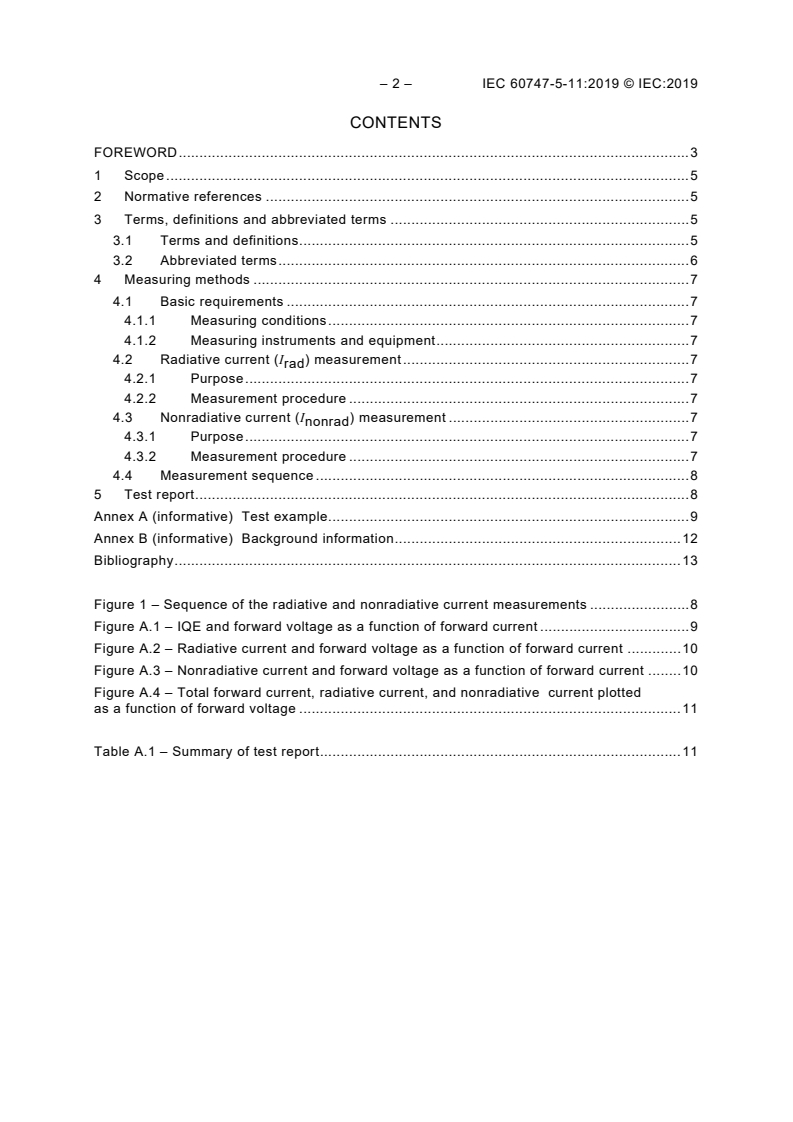 IEC 60747-5-11:2019 IEC 60747-5-11:2019 - Semiconductor devices - Part 5-11: Optoelectronic devices - Light emitting diodes - Test method of radiative and nonradiative currents of light emitting diodes
Released:12/11/2019 - Page 4 preview