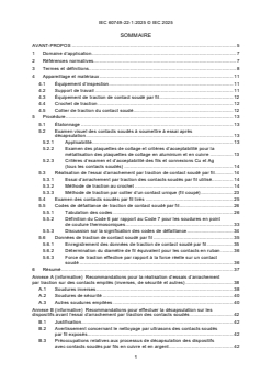 IEC 60749-22-1:2025 - Dispositifs à semiconducteurs - Méthodes d’essais mécaniques et climatiques - Partie 22-1: Robustesse des contacts soudés - Méthodes d’essais d’arrachement par traction des contacts soudés par fil
Released:26. 11. 2025
Isbn:9782832708613 - Page 3 preview