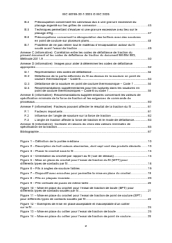 IEC 60749-22-1:2025 - Dispositifs à semiconducteurs - Méthodes d’essais mécaniques et climatiques - Partie 22-1: Robustesse des contacts soudés - Méthodes d’essais d’arrachement par traction des contacts soudés par fil
Released:26. 11. 2025
Isbn:9782832708613 - Page 4 preview