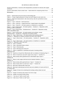 IEC 60749-22-2:2025 - Semiconductor devices - Mechanical and climatic test methods - Part 22-2: Bond strength - Wire bond shear test methods
Released:26. 11. 2025
Isbn:9782832708828 - Page 4 preview