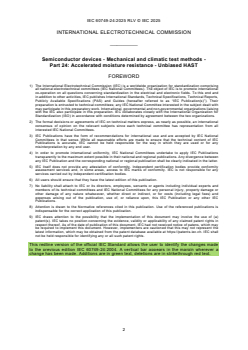 IEC 60749-24:2025 IEC 60749-24:2025 RLV - Semiconductor devices - Mechanical and climatic test methods - Part 24: Accelerated moisture resistance - Unbiased HAST
Released:27. 11. 2025
Isbn:9782832709153 - Page 4 preview