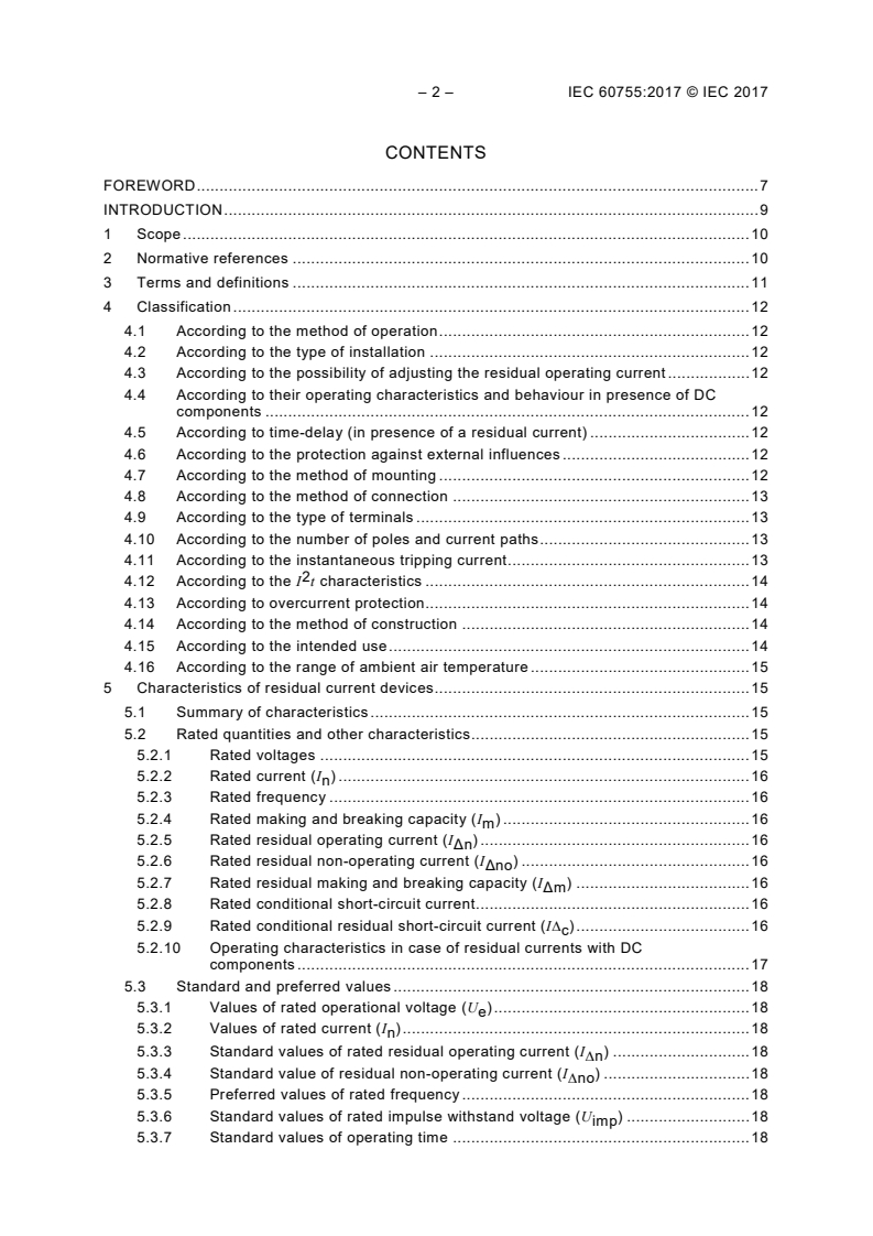 IEC 60755:2017 IEC 60755:2017 - General safety requirements for residual current operated protective devices
Released:10/26/2017 - Page 4 preview