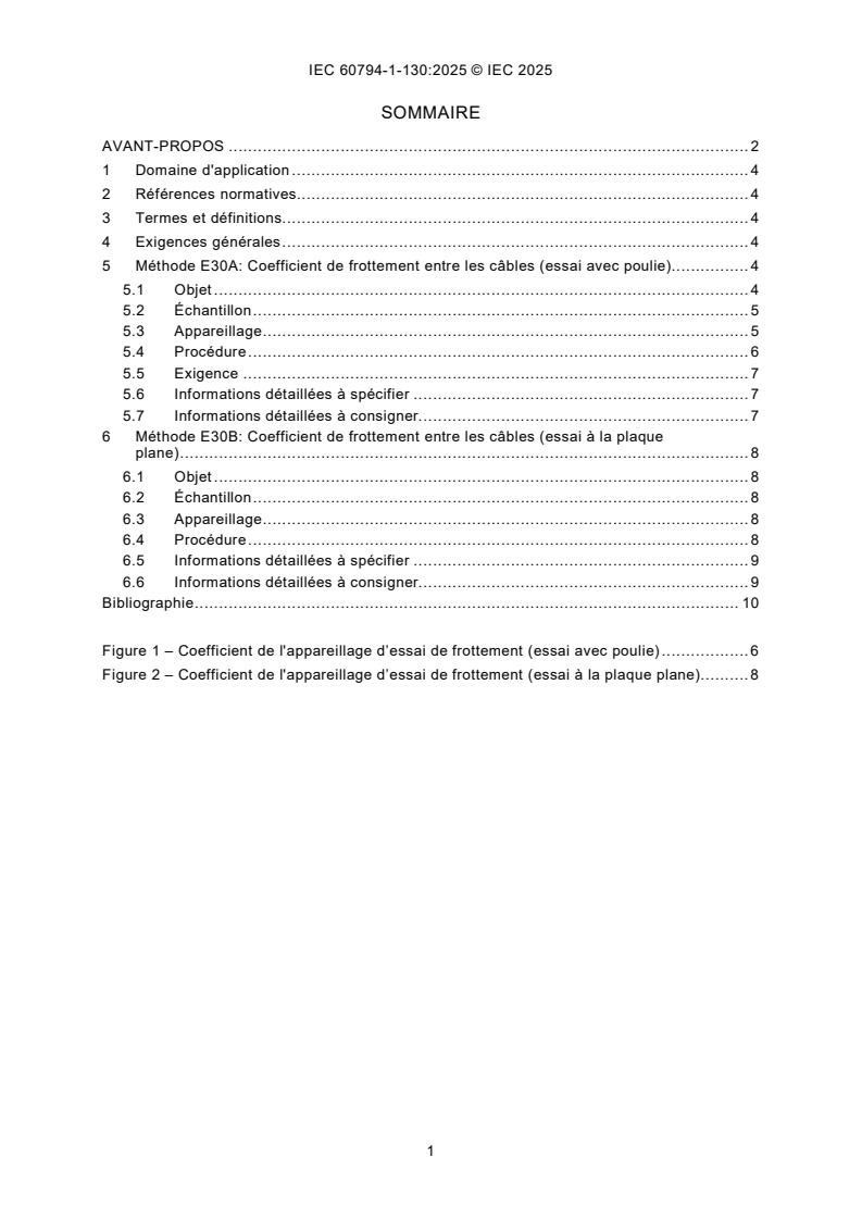 IEC 60794-1-130:2025 IEC 60794-1-130:2025 - Câbles à fibres optiques - Partie 1-130: Spécification générique - Procédures fondamentales d'essais des câbles optiques - Méthodes d'essais mécaniques - Coefficient de frottement entre les câbles, Méthodes E30
Released:1. 10. 2025
Isbn:9782832707210 - Page 3 preview