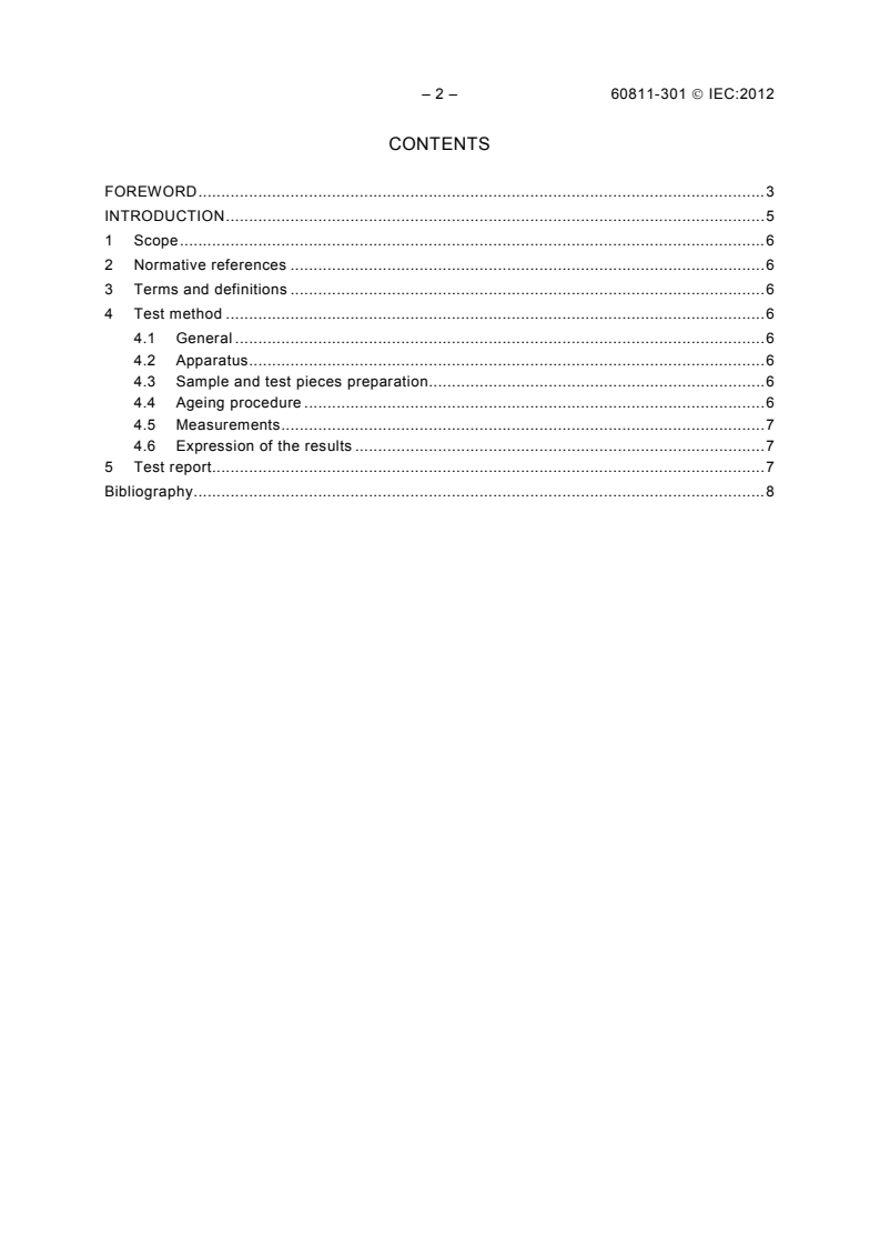 IEC 60811-301:2012 IEC 60811-301:2012 - Electric and optical fibre cables - Test methods for non-metallic materials - Part 301: Electrical tests - Measurement of the permittivity at 23 °C of filling compounds
Released:3/12/2012 - Page 4 preview