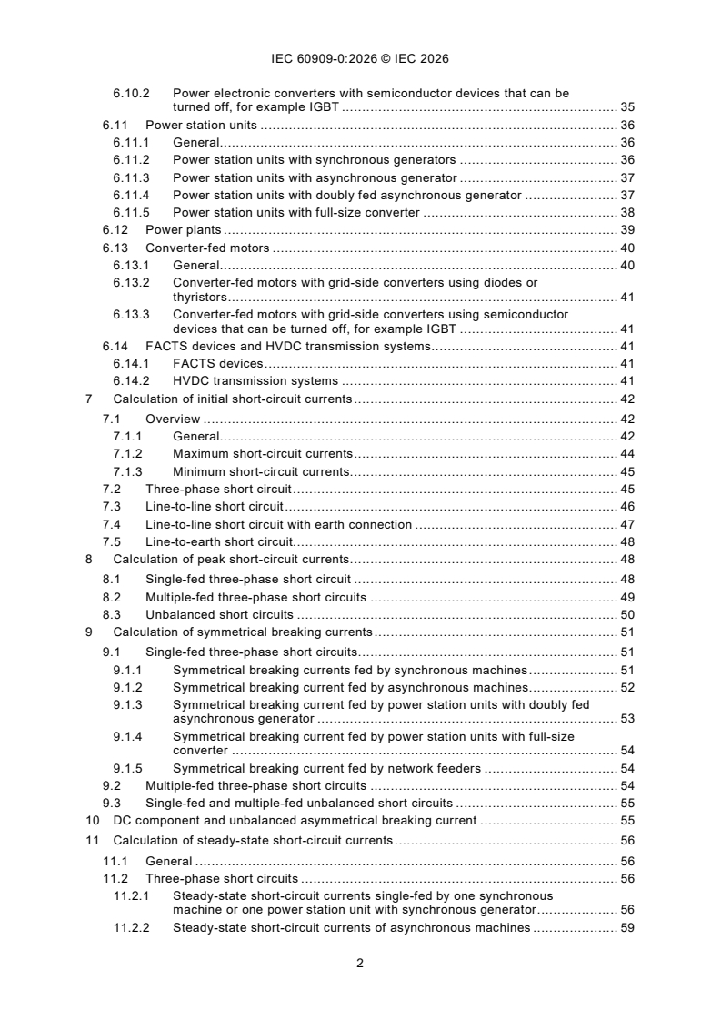 IEC 60909-0:2026 IEC 60909-0:2026 - Short-circuit currents in three-phase AC systems - Part 0: Calculation of currents - Page 4 preview