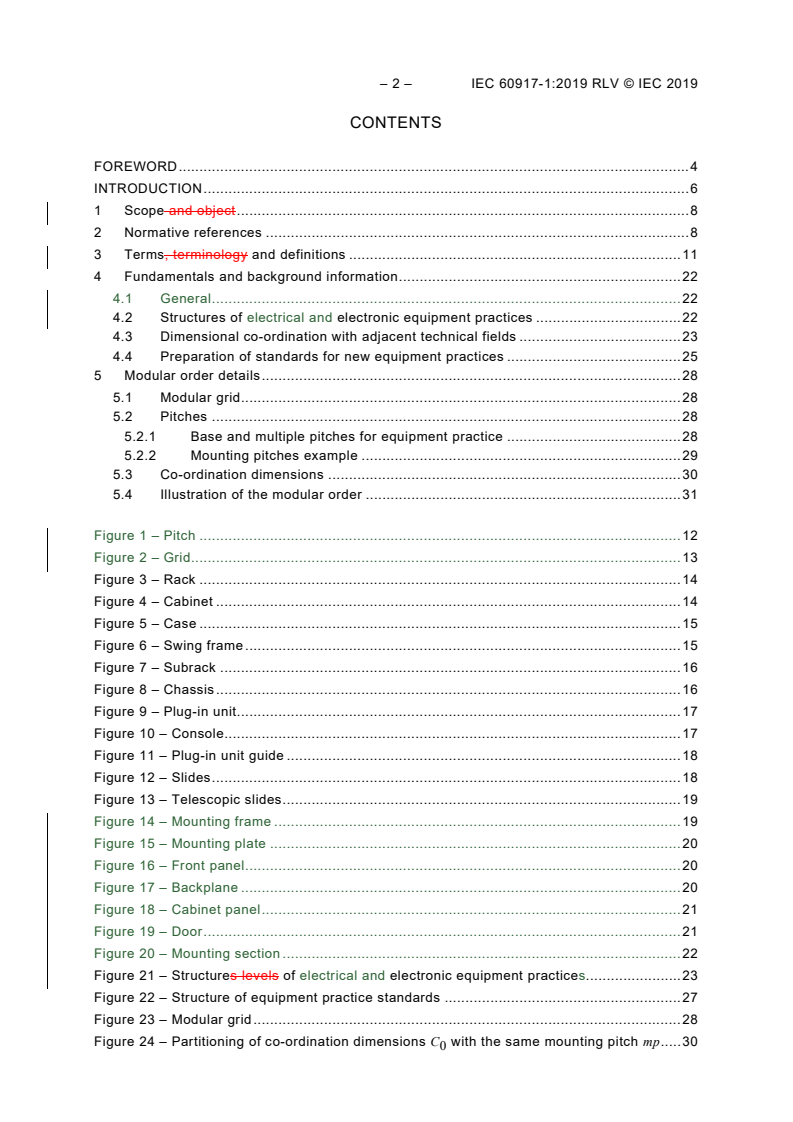 IEC 60917-1:2019 IEC 60917-1:2019 RLV - Modular order for the development of mechanical structures for electrical and electronic equipment practices - Part 1: Generic standard
Released:9/13/2019 - Page 4 preview