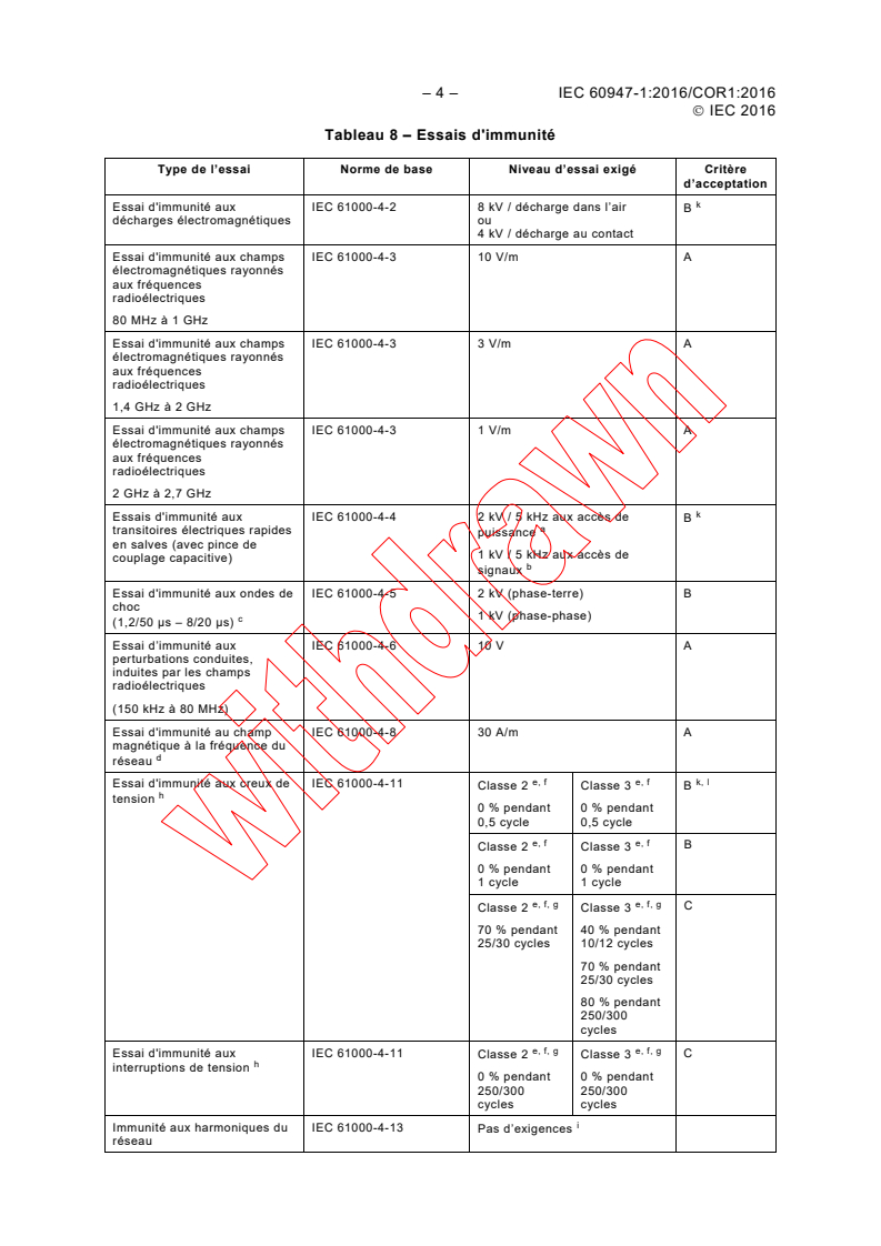 IEC 60947-5-1:2016/COR1:2016 IEC 60947-5-1:2016/COR1:2016 - Corrigendum 1 - Low-voltage switchgear and controlgear - Part 5-1: Control circuit devices and switching elements - Electromechanical control circuit devices - Page 4 preview