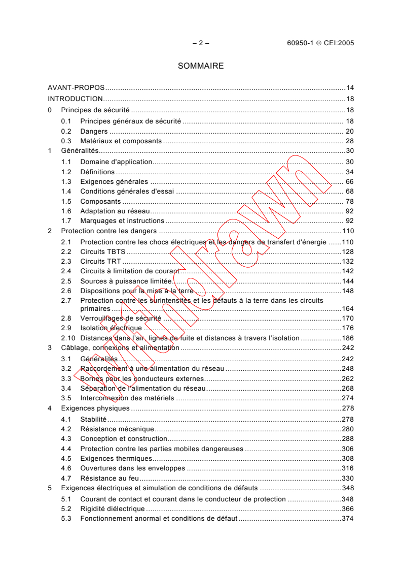 IEC 60950-1:2005 IEC 60950-1:2005 - Matériels de traitement de l'information - Sécurité - Partie 1: Exigences générales
Released:12/8/2005 - Page 4 preview