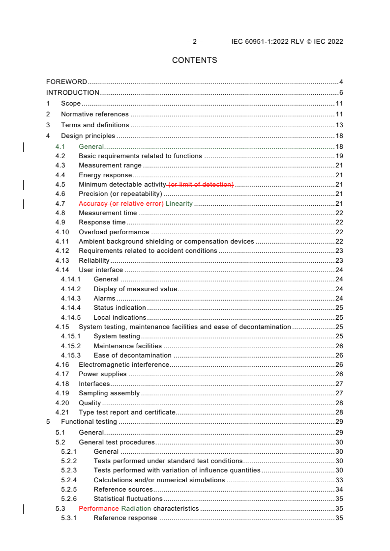 IEC 60951-1:2022 IEC 60951-1:2022 RLV - Nuclear facilities - Instrumentation systems important to safety - Radiation monitoring for accident and post-accident conditions - Part 1: General requirements
Released:11/24/2022 - Page 4 preview