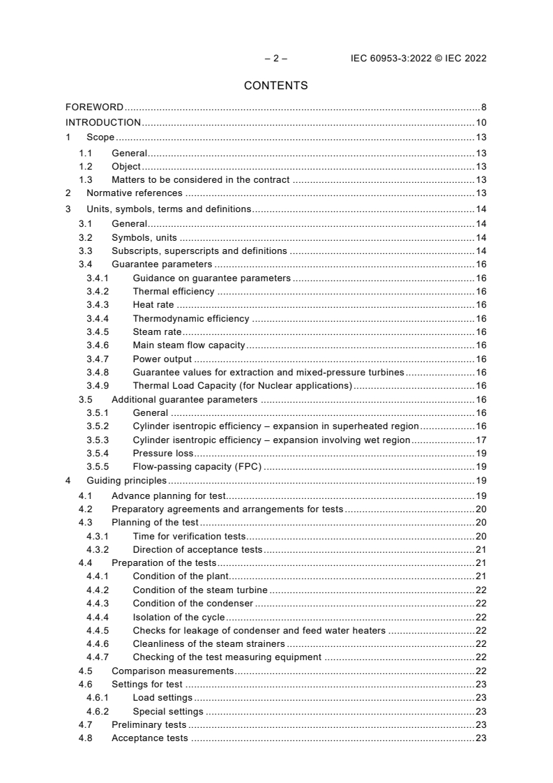 IEC 60953-3:2022 IEC 60953-3:2022 - Rules for steam turbine thermal acceptance tests - Part 3: Thermal performance verification tests of retrofitted steam turbines
Released:7/20/2022 - Page 4 preview