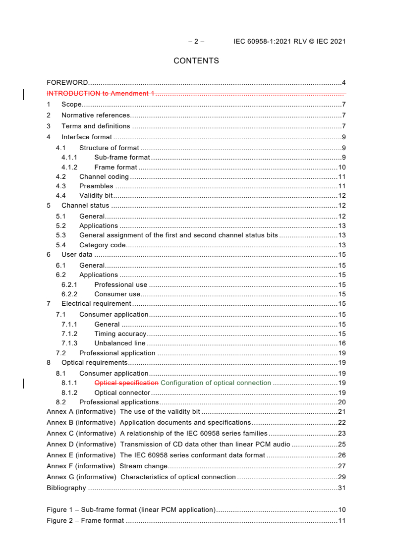 IEC 60958-1:2021 IEC 60958-1:2021 RLV - Digital audio interface - Part 1: General
Released:9/1/2021 - Page 4 preview