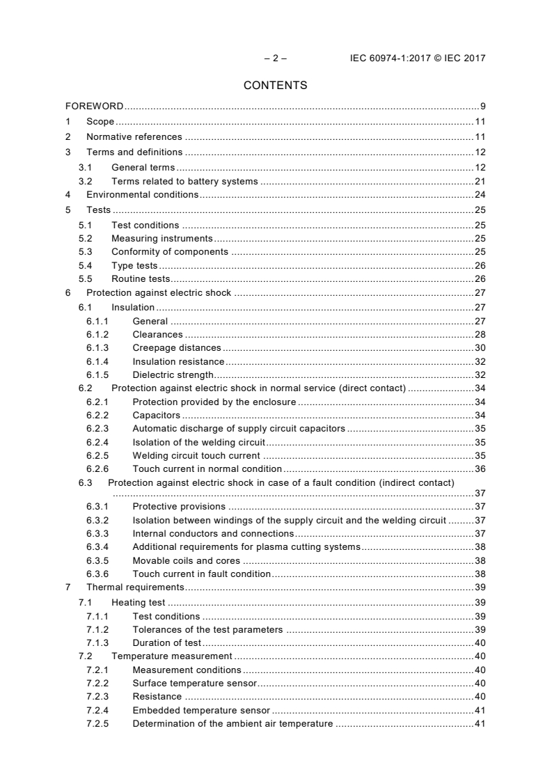 IEC 60974-1:2017 IEC 60974-1:2017 - Arc welding equipment - Part 1: Welding power sources
Released:2/8/2017 - Page 4 preview