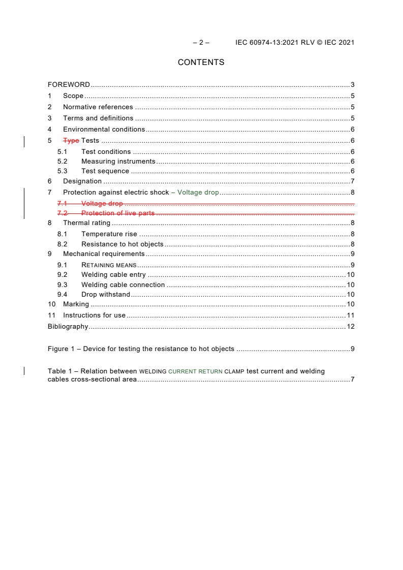 IEC 60974-13:2021 IEC 60974-13:2021 RLV - Arc welding equipment - Part 13: Welding current return clamp
Released:4/15/2021 - Page 4 preview