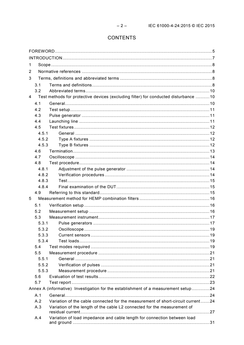 IEC 61000-4-24:2015 IEC 61000-4-24:2015 - Electromagnetic compatibility (EMC) - Part 4-24: Testing and measurement techniques - Test methods for protective devices for HEMP conducted disturbance
Released:11/5/2015 - Page 4 preview