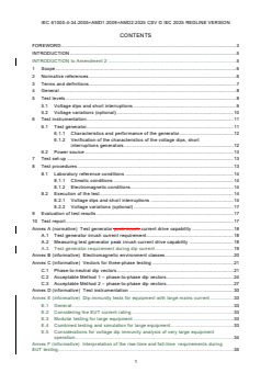 IEC 61000-4-34:2005+AMD1:2009+AMD2:2025 CSV - Electromagnetic compatibility (EMC) - Part 4-34: Testing and measurement techniques - Voltage dips, short interruptions and voltage variations immunity tests for equipment with mains current more than 16 A per phase
Released:7. 08. 2025
Isbn:9782832706459 - Page 3 preview