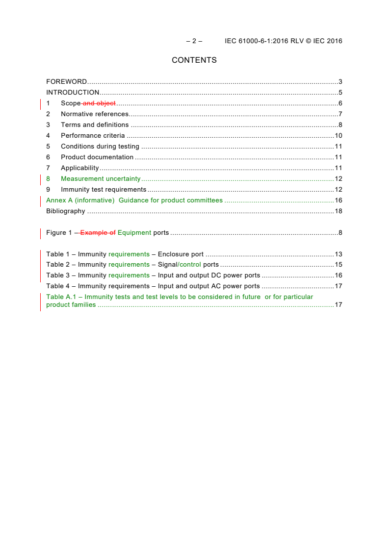 IEC 61000-6-1:2016 IEC 61000-6-1:2016 RLV - Electromagnetic compatibility (EMC) - Part 6-1: Generic standards - Immunity standard for residential, commercial and light-industrial environments
Released:8/10/2016 - Page 4 preview