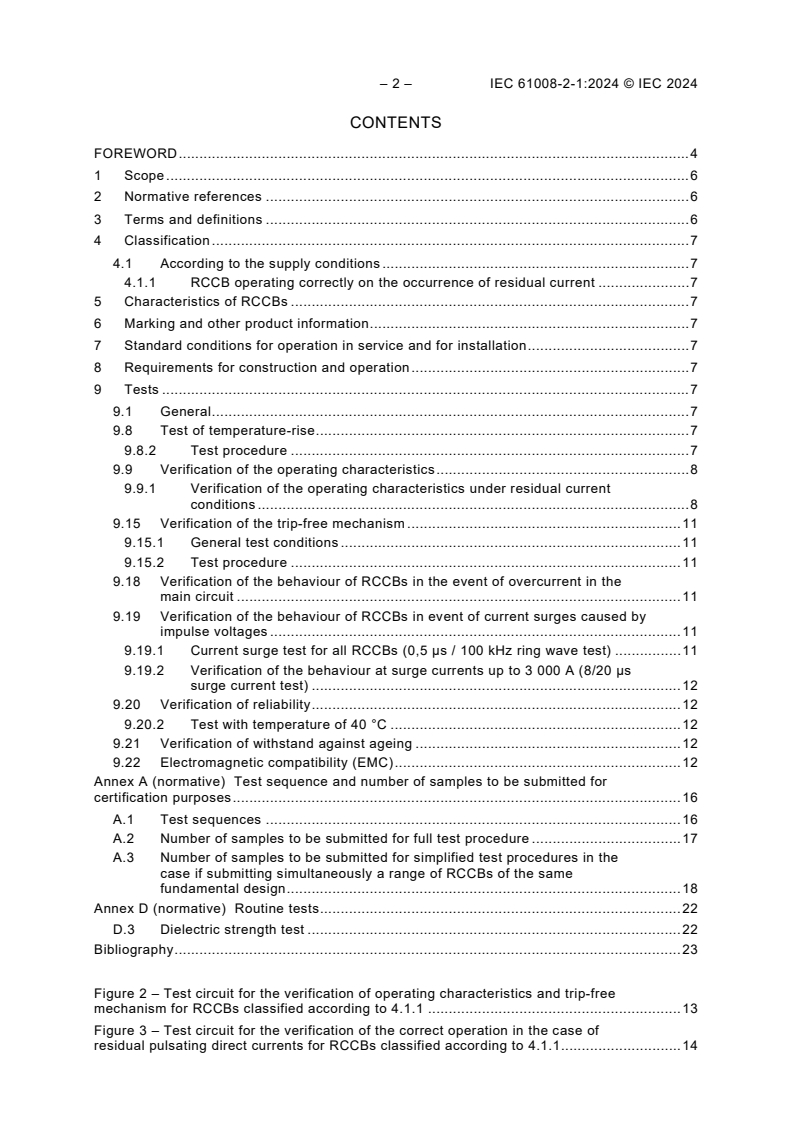 IEC 61008-2-1:2024 IEC 61008-2-1:2024 - Residual current operated circuit-breakers without integral overcurrent protection for household and similar uses (RCCBs) - Part 2-1: RCCBs according to classification 4.1.1
Released:11/21/2024 - Page 4 preview