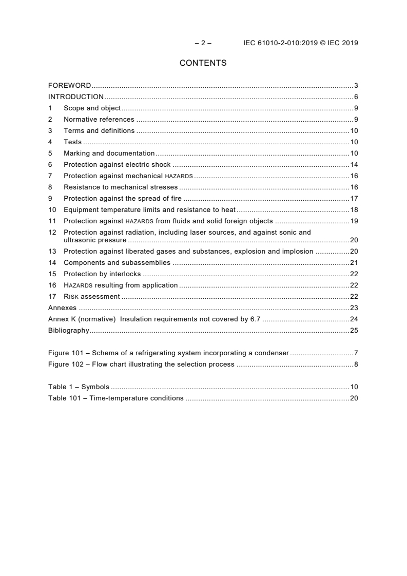 IEC 61010-2-010:2019 IEC 61010-2-010:2019 - Safety requirements for electrical equipment for measurement, control and laboratory use - Part 2-010: Particular requirements for laboratory equipment for the heating of materials
Released:2/12/2019 - Page 4 preview
