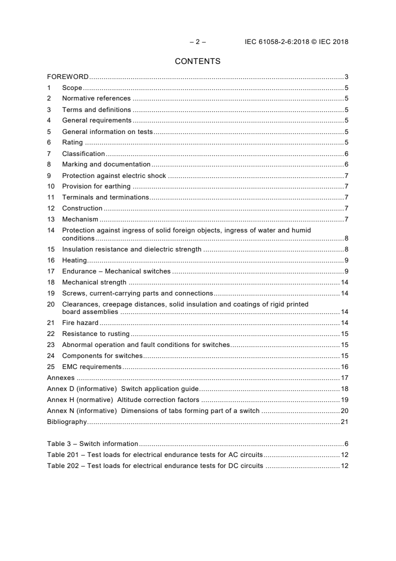 IEC 61058-2-6:2018 IEC 61058-2-6:2018 - Switches for appliances - Part 2-6: Particular requirements for switches used in electric motor-operated hand-held tools, transportable tools and lawn and garden machinery
Released:11/23/2018 - Page 4 preview