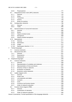 IEC 61131-3:2025 - Programmable controllers – Part 3: Programming languages
Released:22. 05. 2025
Isbn:9782832704363 - Page 4 preview