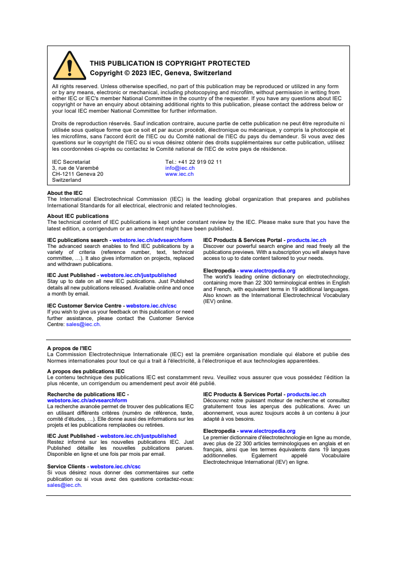 IEC 61139-3:2023 IEC 61139-3:2023 - Industrial networks - Single-drop digital communication interface - Part 3: Wireless extensions
Released:11/1/2023 - Page 2 preview