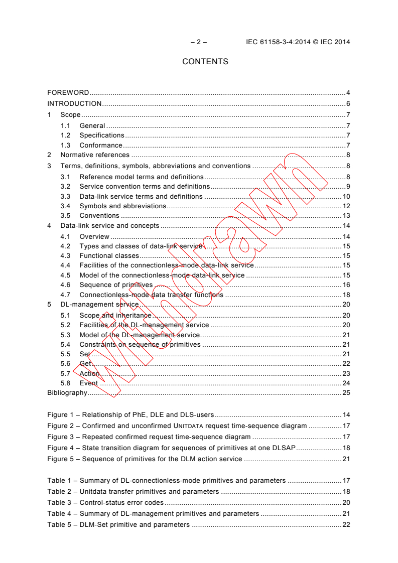 IEC 61158-3-4:2014 IEC 61158-3-4:2014 - Industrial communication networks - Fieldbus specifications - Part 3-4: Data-link layer service definition - Type 4 elements
Released:8/13/2014 - Page 4 preview