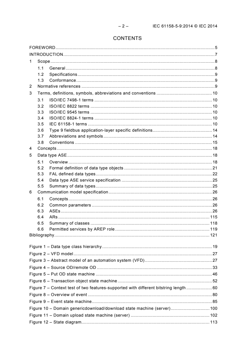 SIST IEC/TR 60870-1-3:1997 IEC 61158-5-9:2014 - Industrial communication networks - Fieldbus specifications - Part 5-9: Application layer service definition - Type 9 elements
Released:8/18/2014 - Page 4 preview