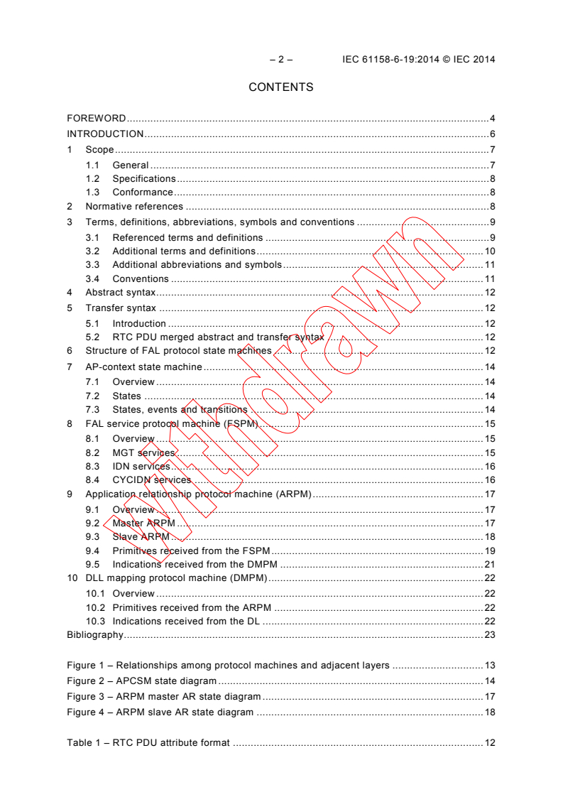 IEC 61158-6-19:2014 IEC 61158-6-19:2014 - Industrial communication networks - Fieldbus specifications - Part 6-19: Application layer protocol specification - Type 19 elements
Released:8/19/2014 - Page 4 preview