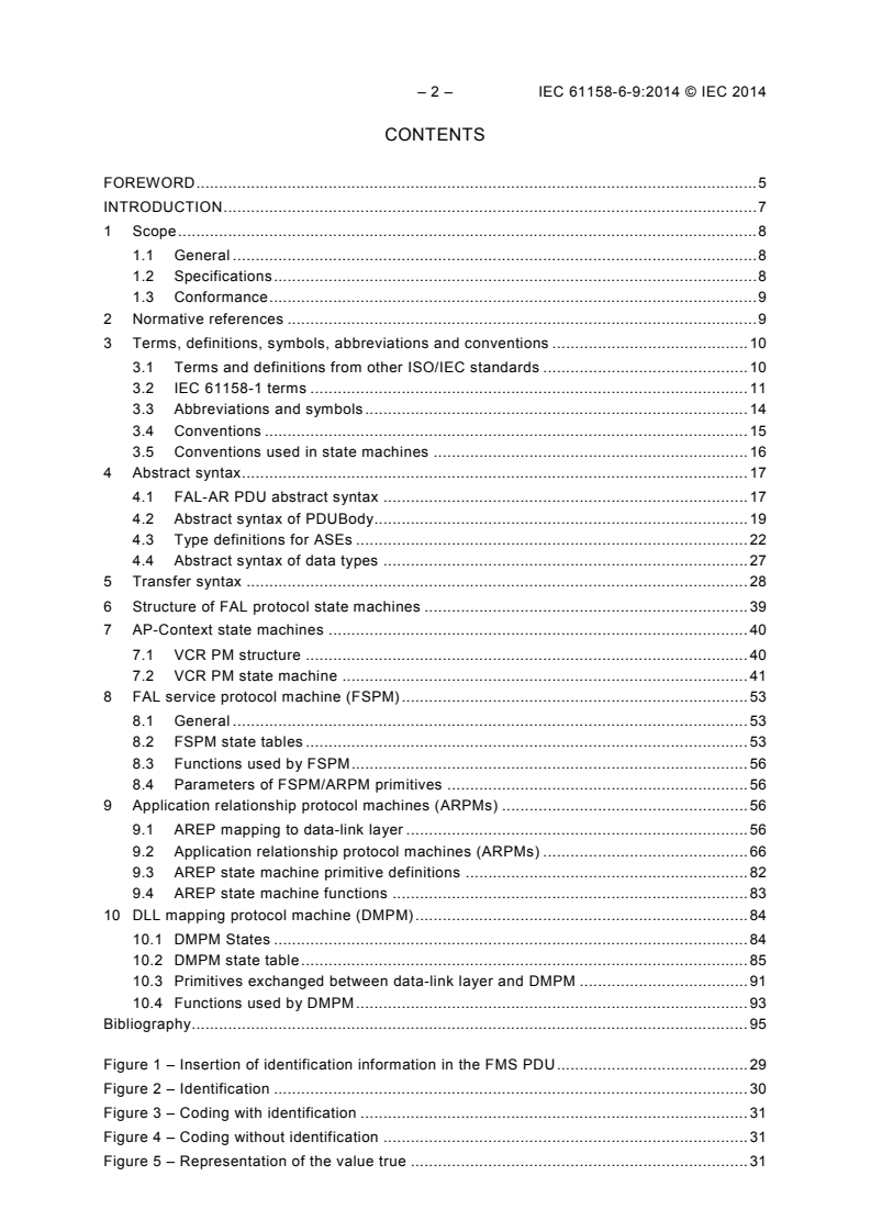 IEC 61158-6-9:2014 IEC 61158-6-9:2014 - Industrial communication networks - Fieldbus specifications - Part 6-9: Application layer protocol specification - Type 9 elements
Released:8/19/2014 - Page 4 preview
