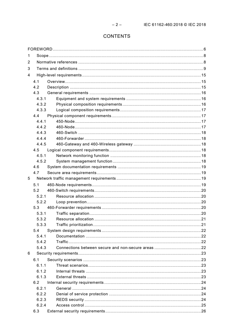 IEC 61162-460:2018 IEC 61162-460:2018 - Maritime navigation and radiocommunication equipment and systems - Digital interfaces - Part 460: Multiple talkers and multiple listeners - Ethernet interconnection - Safety and security
Released:5/4/2018 - Page 4 preview