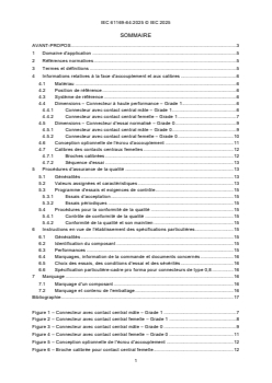 IEC 61169-64:2025 IEC 61169-64:2025 - Connecteurs pour fréquences radioélectriques - Partie 64: Spécification intermédiaire - Connecteurs RF coaxiaux avec un conducteur extérieur d'un diamètre intérieur de 0,8 mm - Impédance caractéristique de 50 Ω (type 0,8)
Released:22. 10. 2025
Isbn:9782832707753 - Page 3 preview
