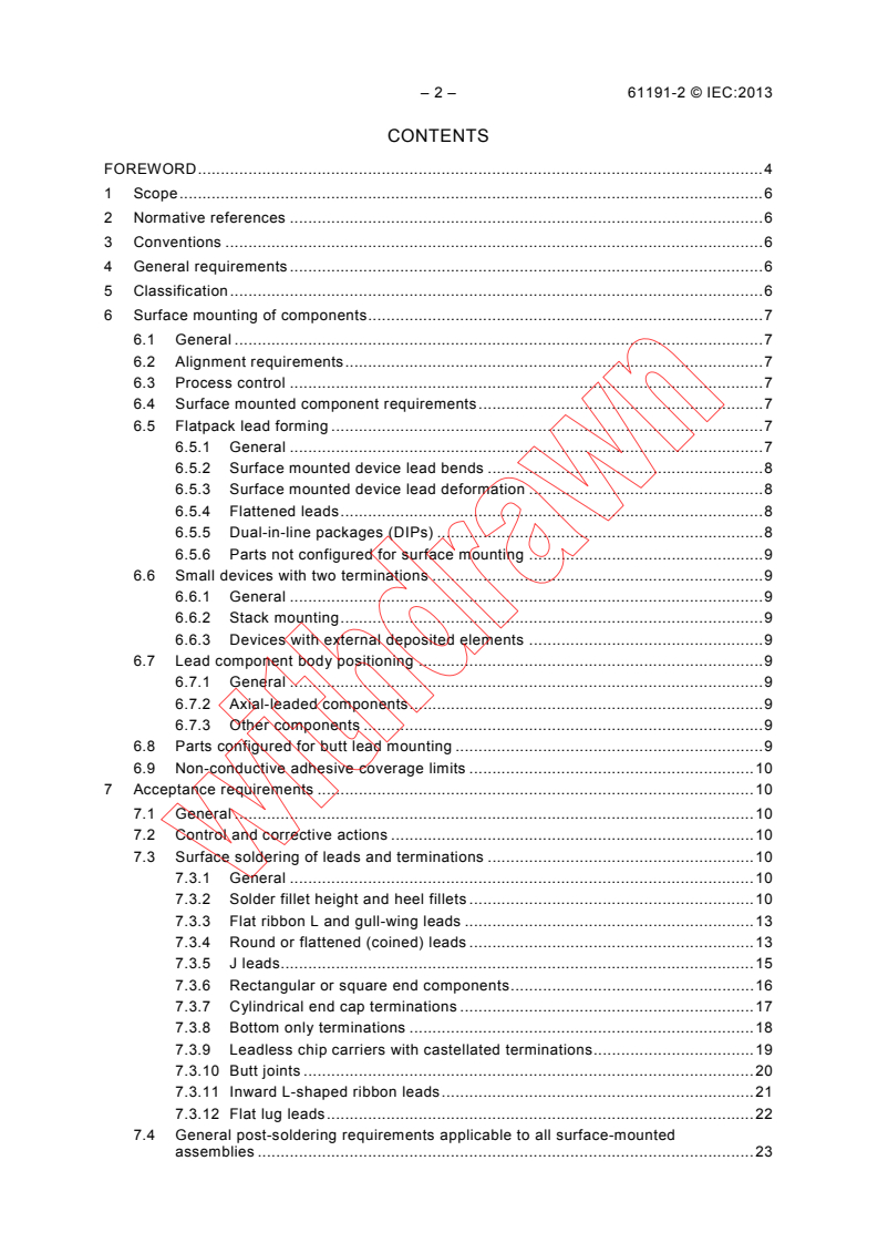 IEC 61191-2:2013 IEC 61191-2:2013 - Printed board assemblies - Part 2: Sectional specification - Requirements for surface mount soldered assemblies
Released:6/5/2013 - Page 4 preview