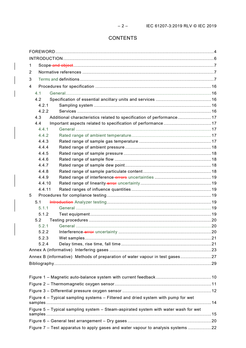 IEC 61207-3:2019 IEC 61207-3:2019 RLV - Gas Analyzers - Expression of performance - Part 3: Paramagnetic oxygen analysers
Released:6/26/2019 - Page 4 preview