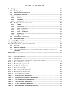 IEC 61249-2-53:2025 - Materials for printed boards and other interconnecting structures - Part 2-53: Reinforced base materials clad and unclad - PTFE unfilled laminate sheets of defined flammability (vertical burning test), copper-clad
Released:10. 10. 2025
Isbn:9782832707517 - Page 4 preview