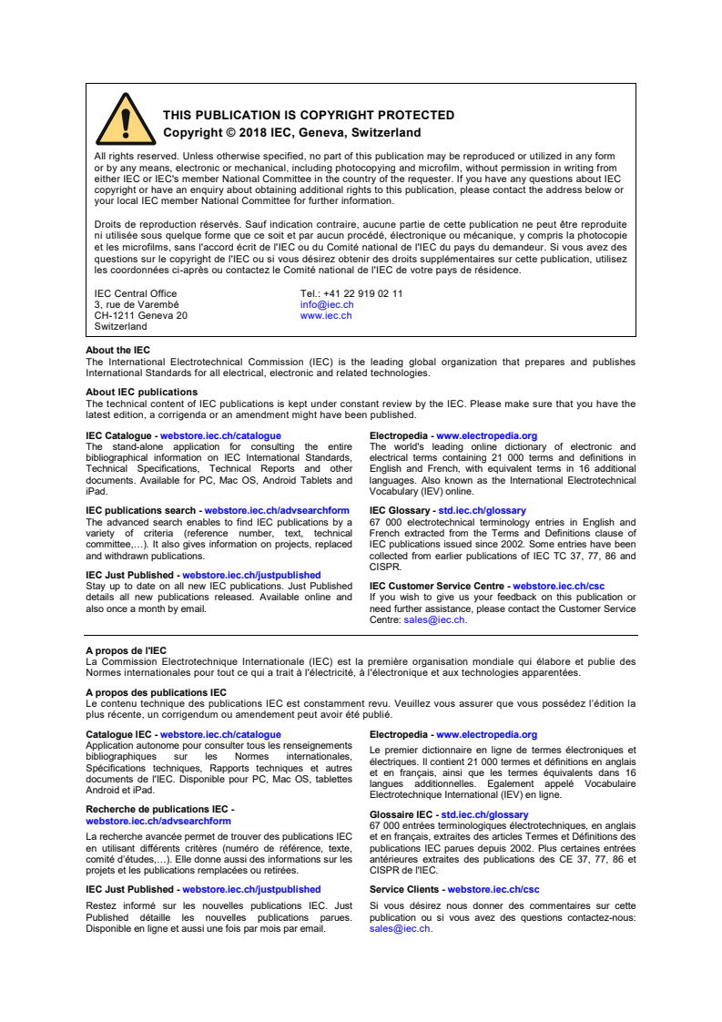 IEC 61265:2018 IEC 61265:2018 - Electroacoustics - Instruments for measurement of aircraft noise - Performance requirements for systems to measure sound pressure levels in noise certification of aircraft
Released:5/8/2018 - Page 2 preview