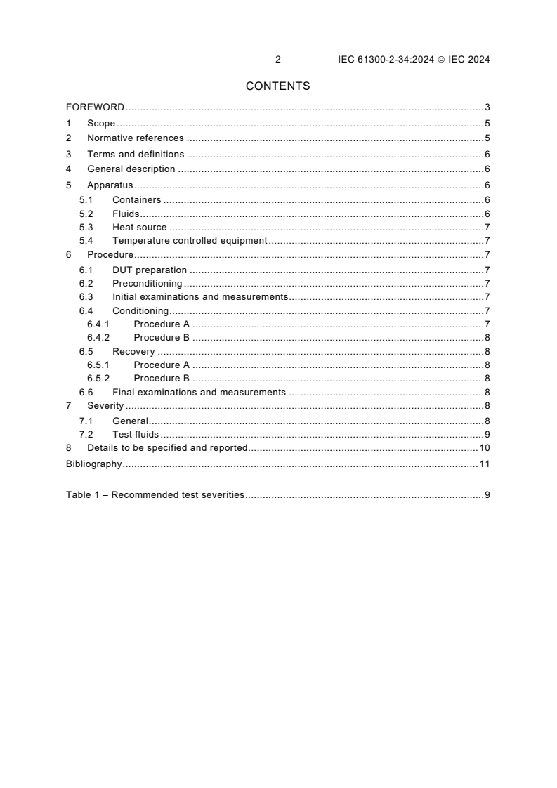 IEC 61300-2-34:2024 IEC 61300-2-34:2024 - Fibre optic interconnecting devices and passive components - Basic test and measurement procedures - Part 2-34: Tests - Resistance to solvents and contaminating fluids
Released:5/24/2024 - Page 4 preview