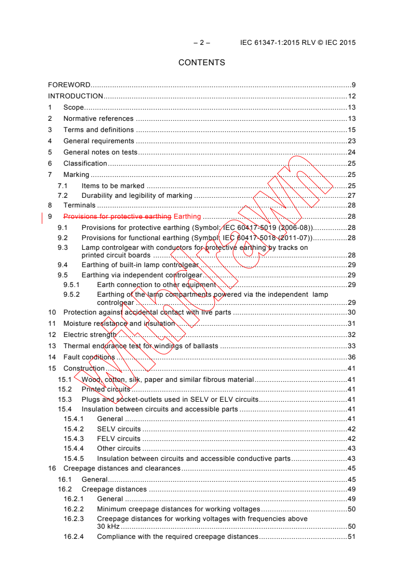 IEC 61347-1:2015 IEC 61347-1:2015 RLV - Lamp controlgear - Part 1: General and safety requirements
Released:2/19/2015 - Page 4 preview