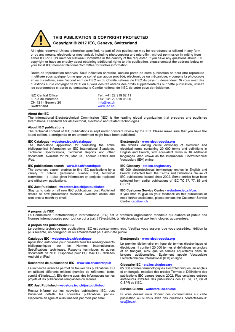 IEC 61400-12-1:2017 IEC 61400-12-1:2017 - Wind energy generation systems - Part 12-1: Power performance measurements of electricity producing wind turbines - Page 2 preview