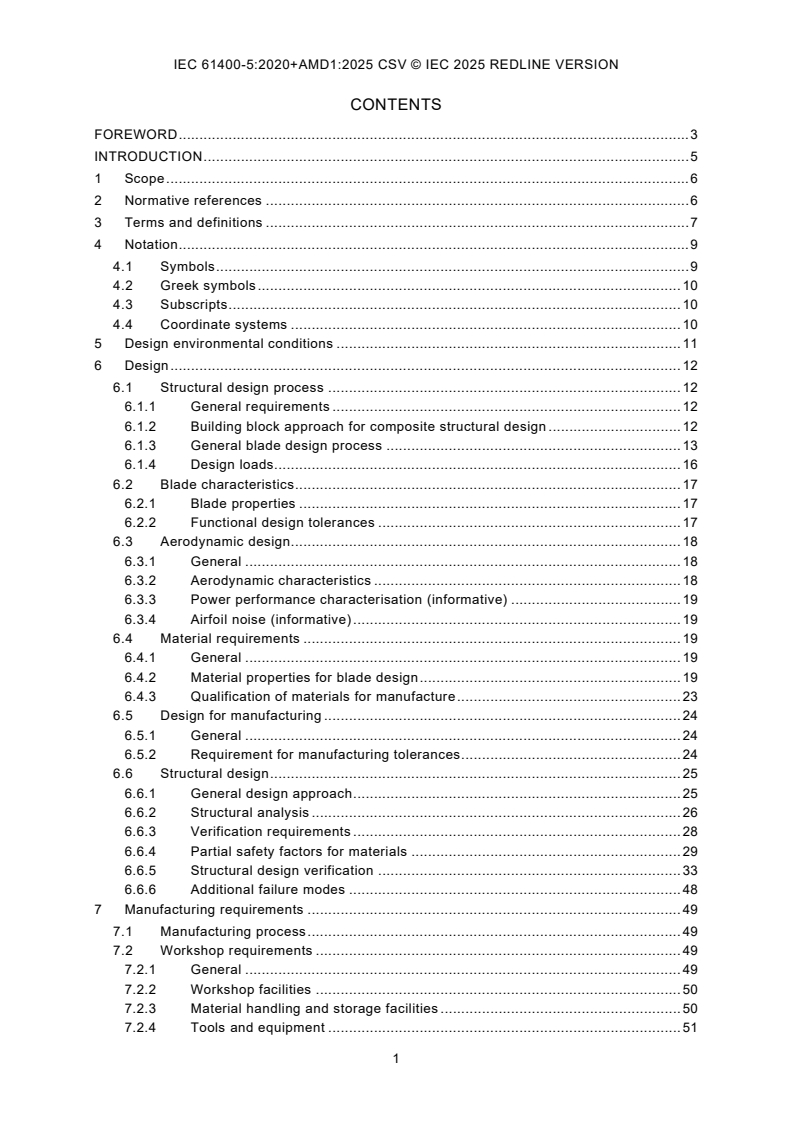 IEC 61400-5:2020 IEC 61400-5:2020+AMD1:2025 CSV - Wind energy generation systems - Part 5: Wind turbine blades
Released:28. 08. 2025
Isbn:9782832707005 - Page 3 preview