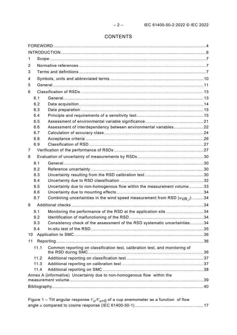 IEC 61400-50-2:2022 IEC 61400-50-2:2022 - Wind energy generation systems - Part 50-2: Wind measurement - Application of ground-mounted remote sensing technology
Released:8/30/2022 - Page 4 preview