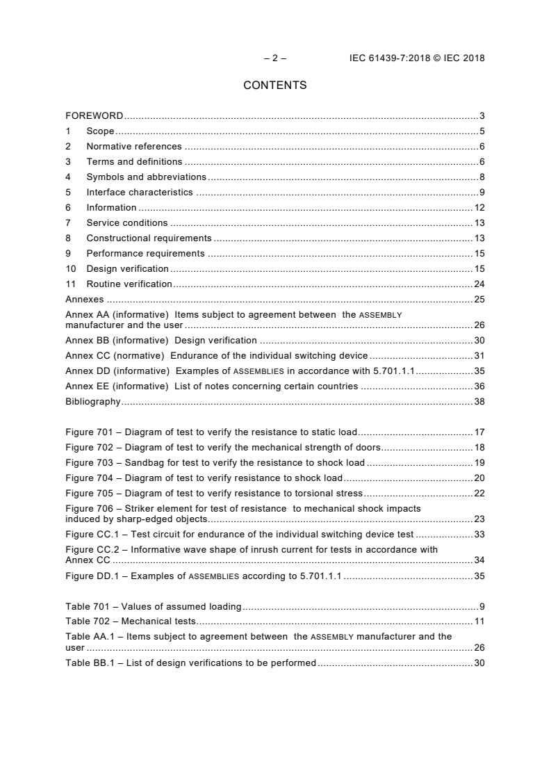 IEC 61439-7:2018 IEC 61439-7:2018 - Low-voltage switchgear and controlgear assemblies - Part 7: Assemblies for specific applications such as marinas, camping sites, market squares, electric vehicle charging stations
Released:12/6/2018 - Page 4 preview