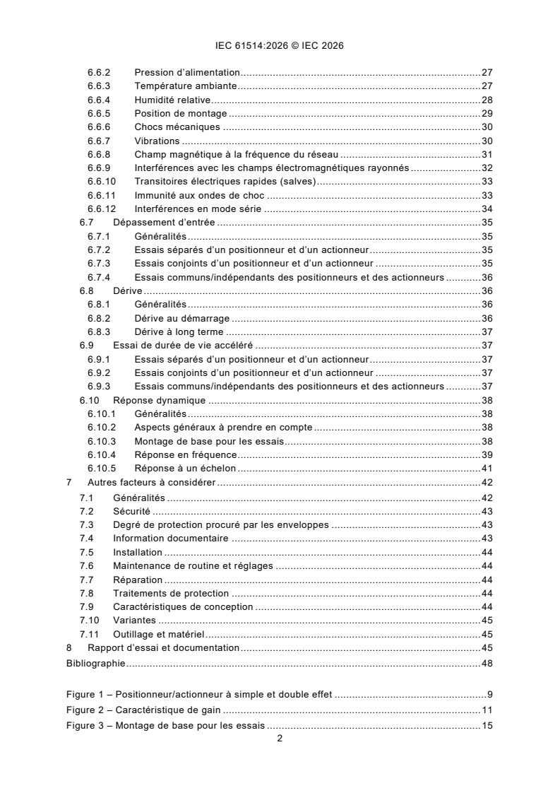 IEC 61514:2026 iec61514{ed2.0}fr - Systèmes de commande des processus industriels - Méthodes d'évaluation des performances des positionneurs de vannes à sorties pneumatiques - Page 4 preview