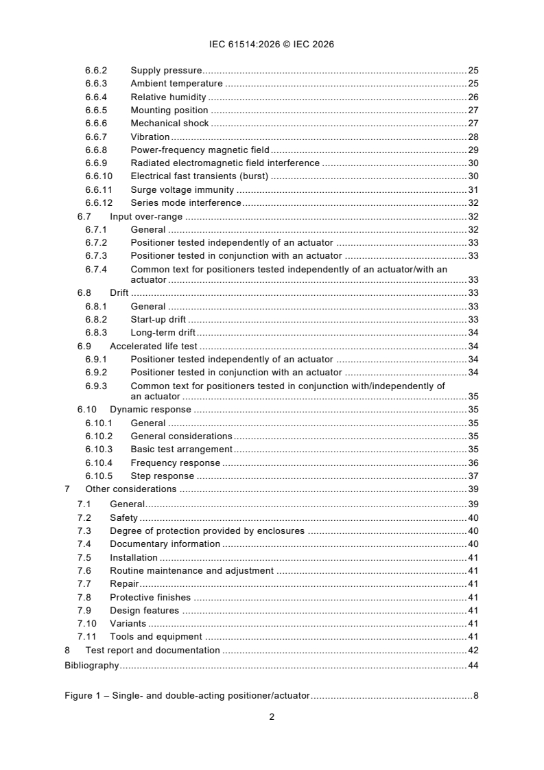 IEC 61514:2026 iec61514{ed2.0}en - Industrial-process control systems - Methods of evaluating the performance of valve positioners with pneumatic outputs - Page 4 preview