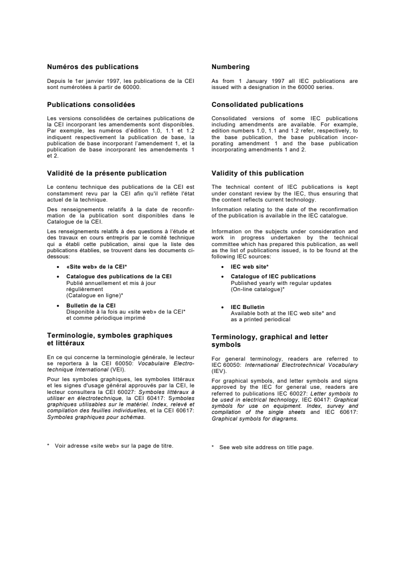 IEC 61643-21:2000 IEC 61643-21:2000 - Low voltage surge protective devices - Part 21: Surge protective devices connected to telecommunications and signalling networks - Performance requirements and testing methods
Released:9/29/2000 - Page 2 preview
