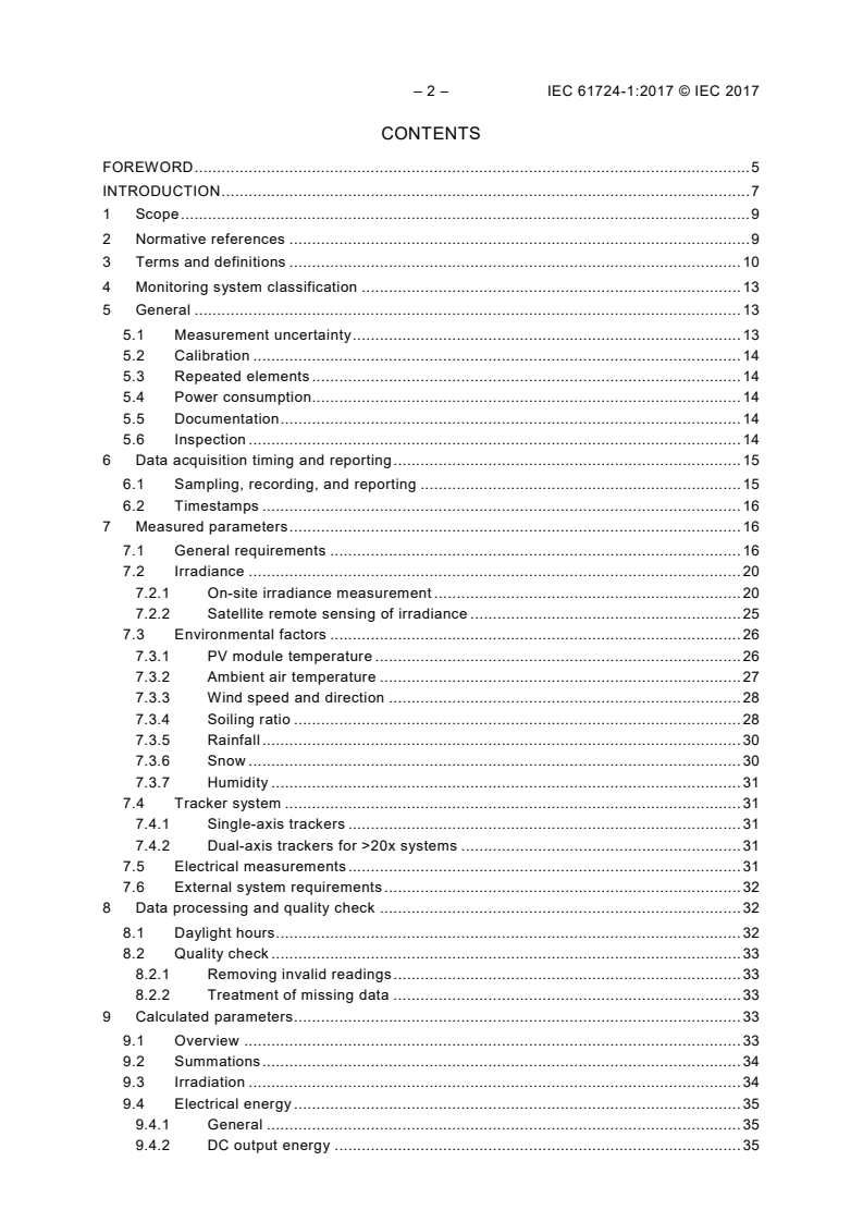 IEC 61724-1:2017 IEC 61724-1:2017 - Photovoltaic system performance - Part 1: Monitoring
Released:1/17/2019 - Page 4 preview