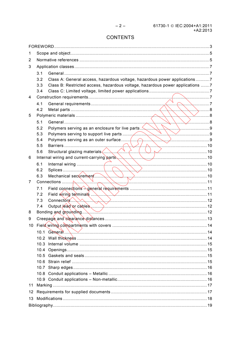 IEC 61730-1:2004 IEC 61730-1:2004+AMD1:2011+AMD2:2013 CSV - Photovoltaic (PV) module safety qualification - Part 1: Requirements for construction
Released:3/14/2013 - Page 4 preview