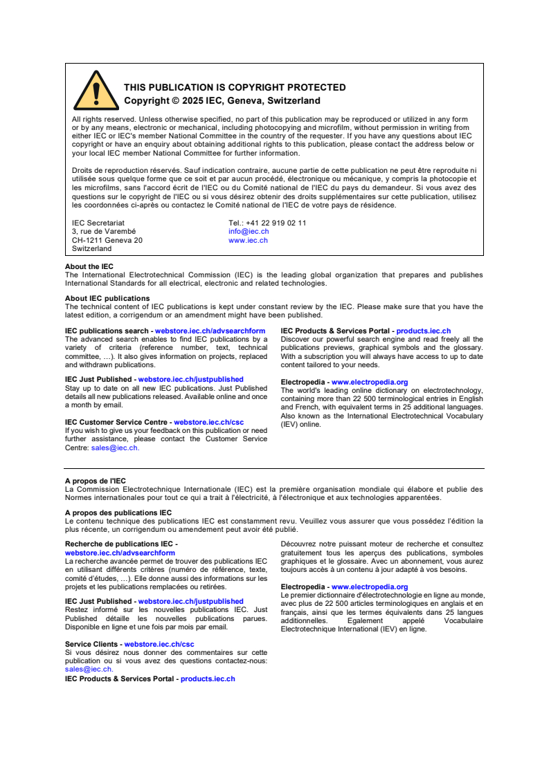 IEC 61753-086-02:2025 IEC 61753-086-02:2025 - Fibre optic interconnecting devices and passive components - Performance standard - Part 086-02: Non-connectorized single-mode bidirectional 1 490 / 1 550 nm downstream and 1 310 nm upstream WWDM devices for category C - Indoor controlled environment
Released:6. 03. 2025 - Page 2 preview
