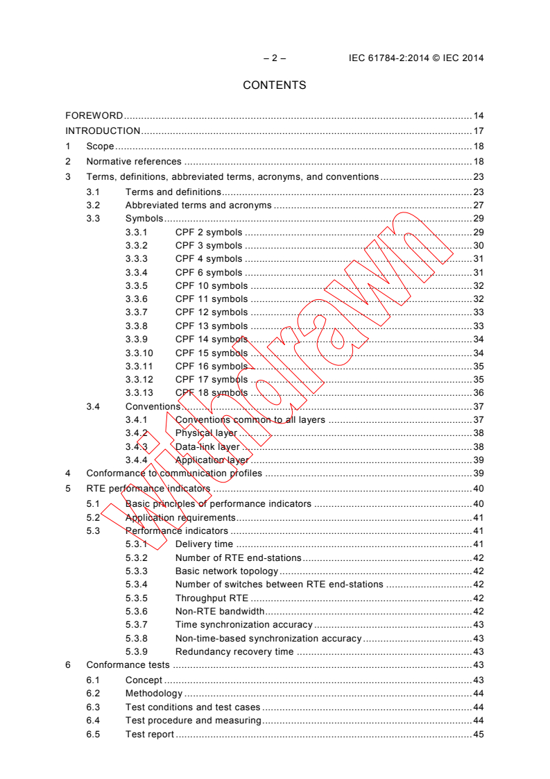 IEC 61784-2:2014 IEC 61784-2:2014 - Industrial communication networks - Profiles - Part 2: Additional fieldbus profiles for real-time networks based on ISO/IEC 8802-3
Released:7/17/2014 - Page 4 preview